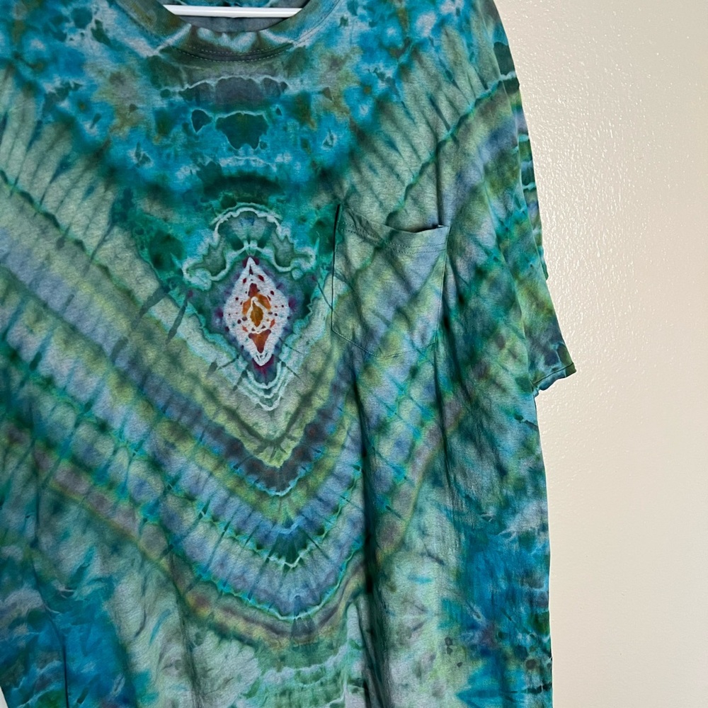 Ice dyed one at a time. No two alike.